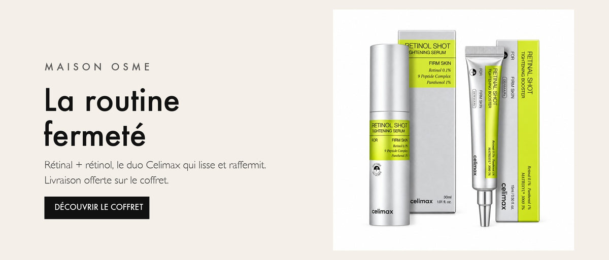 Maison Osme, la routine fermeté Celimax